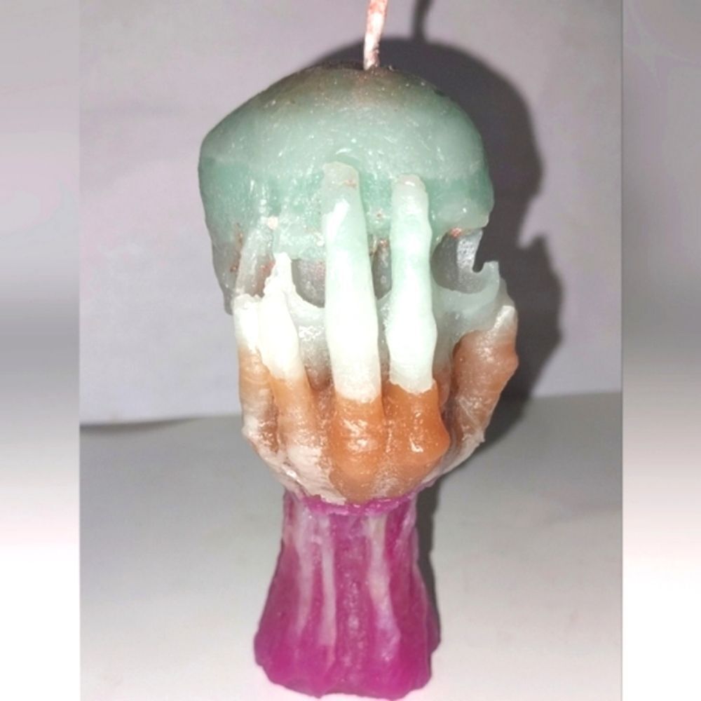Hand crafted limited edition from our raging skull candle collection